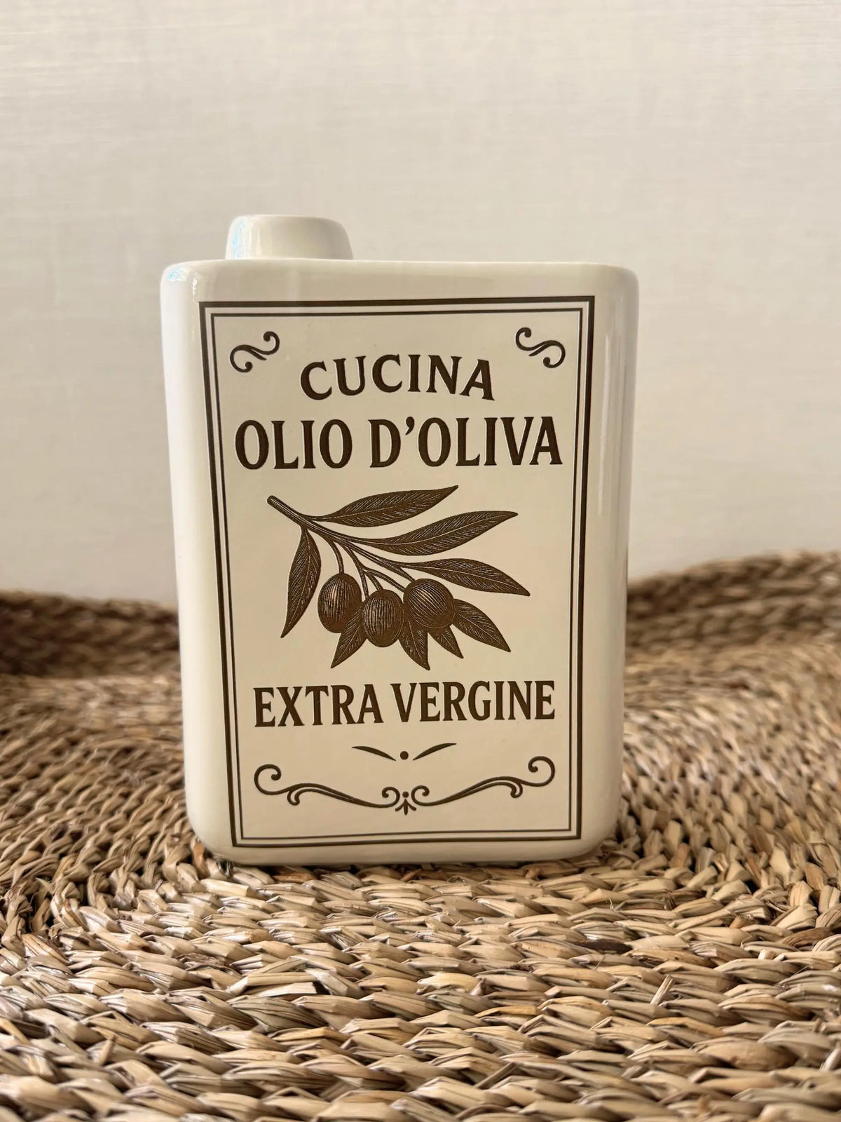 Aardewerk vaas Olio d’Oliva
