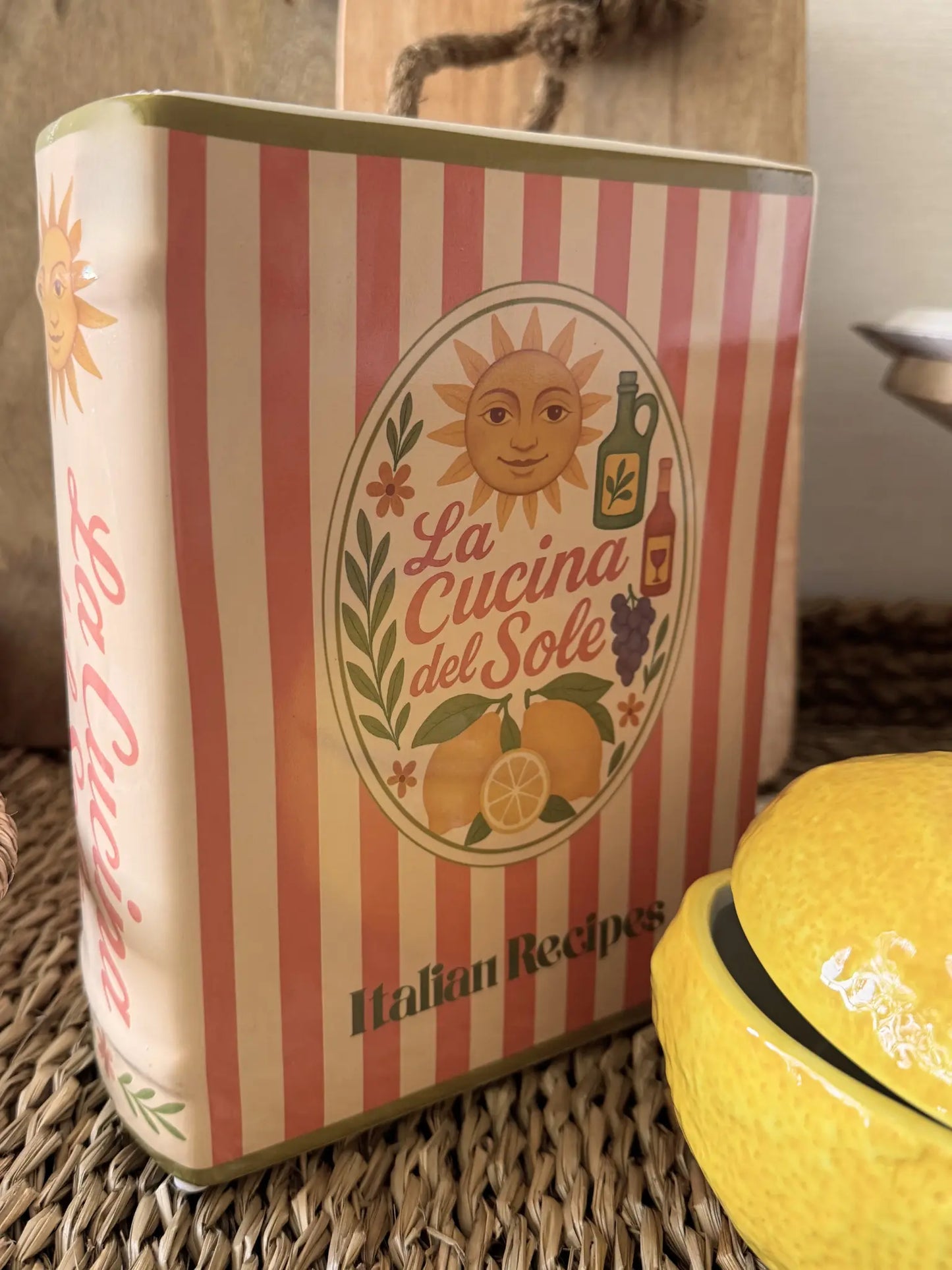 Vaas boek La Cucina del Sole
