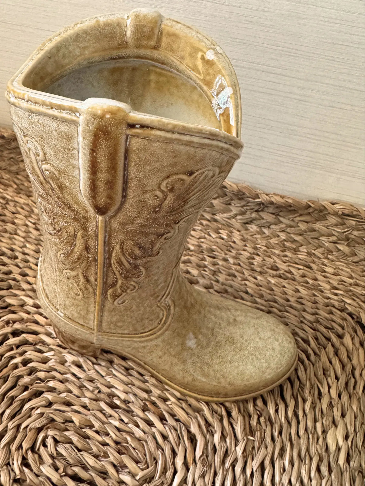 Aardewerk vaas Stride cowboylaars