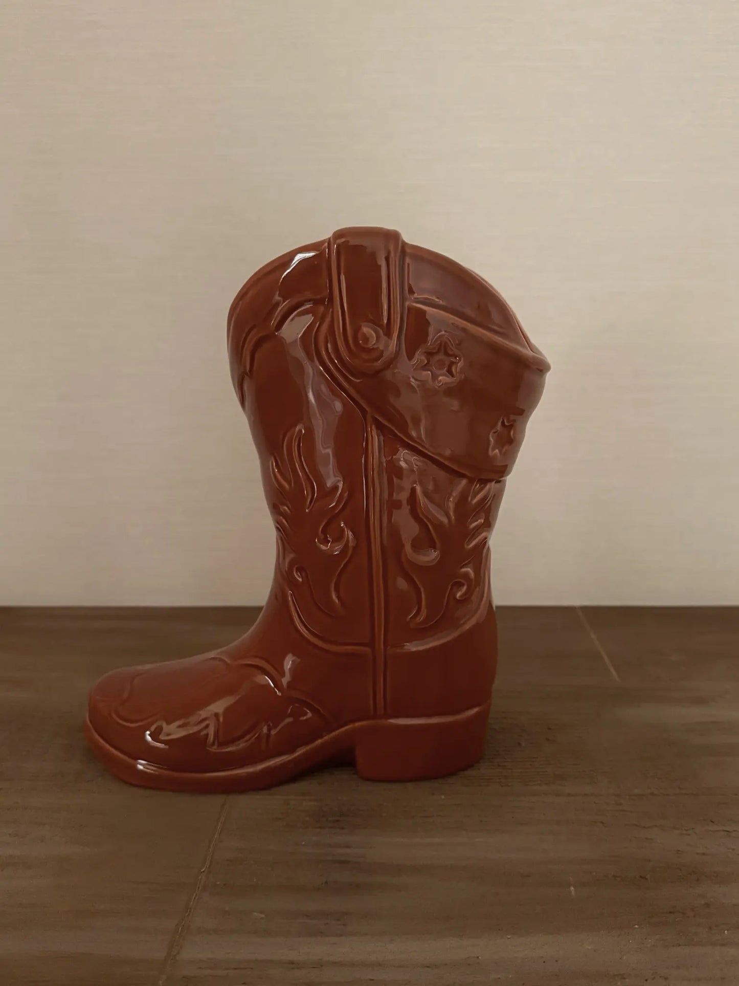 Vaas cowboylaars bruin