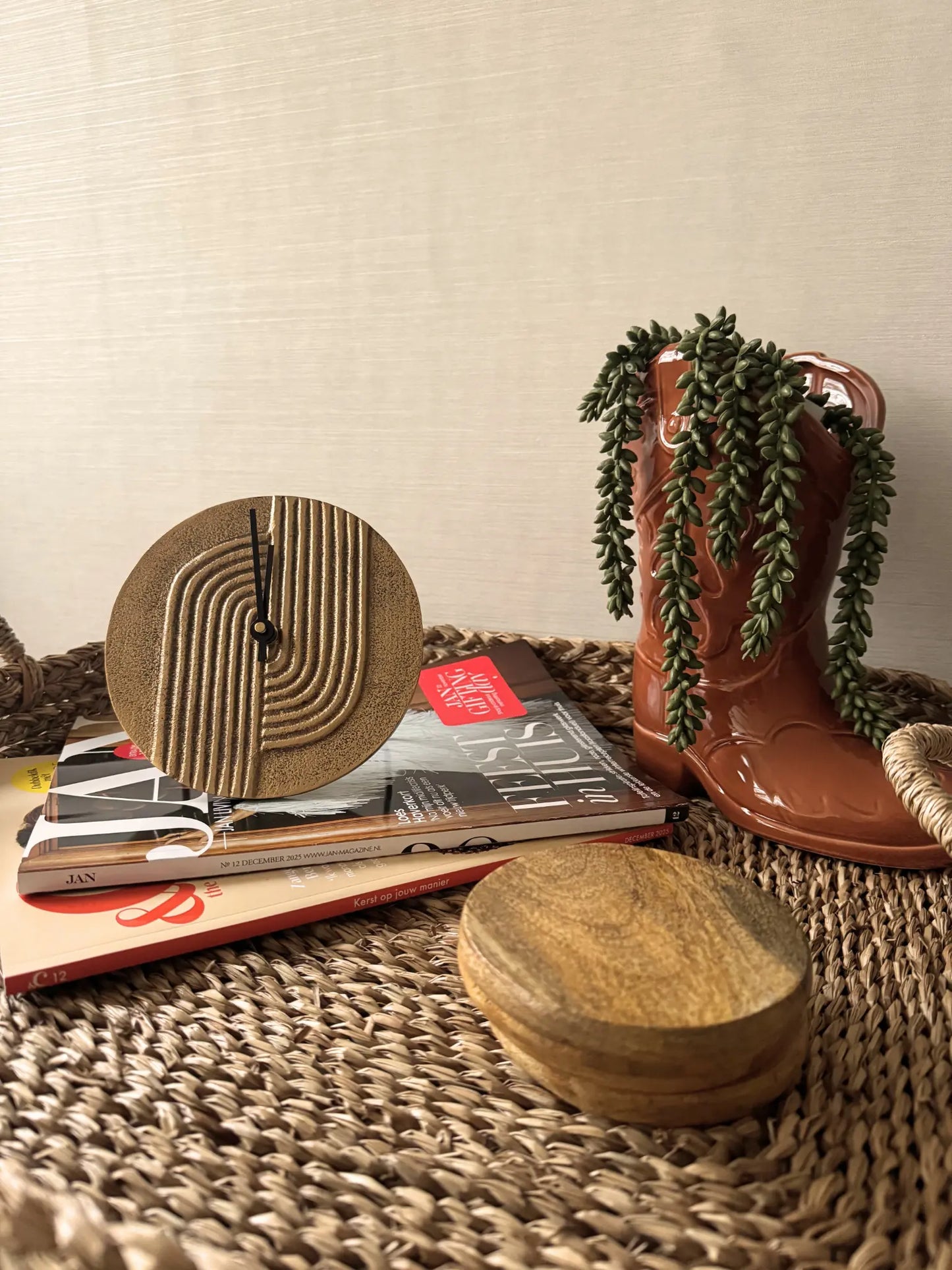 Vaas cowboylaars bruin