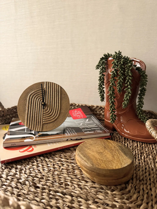 Vaas cowboylaars bruin