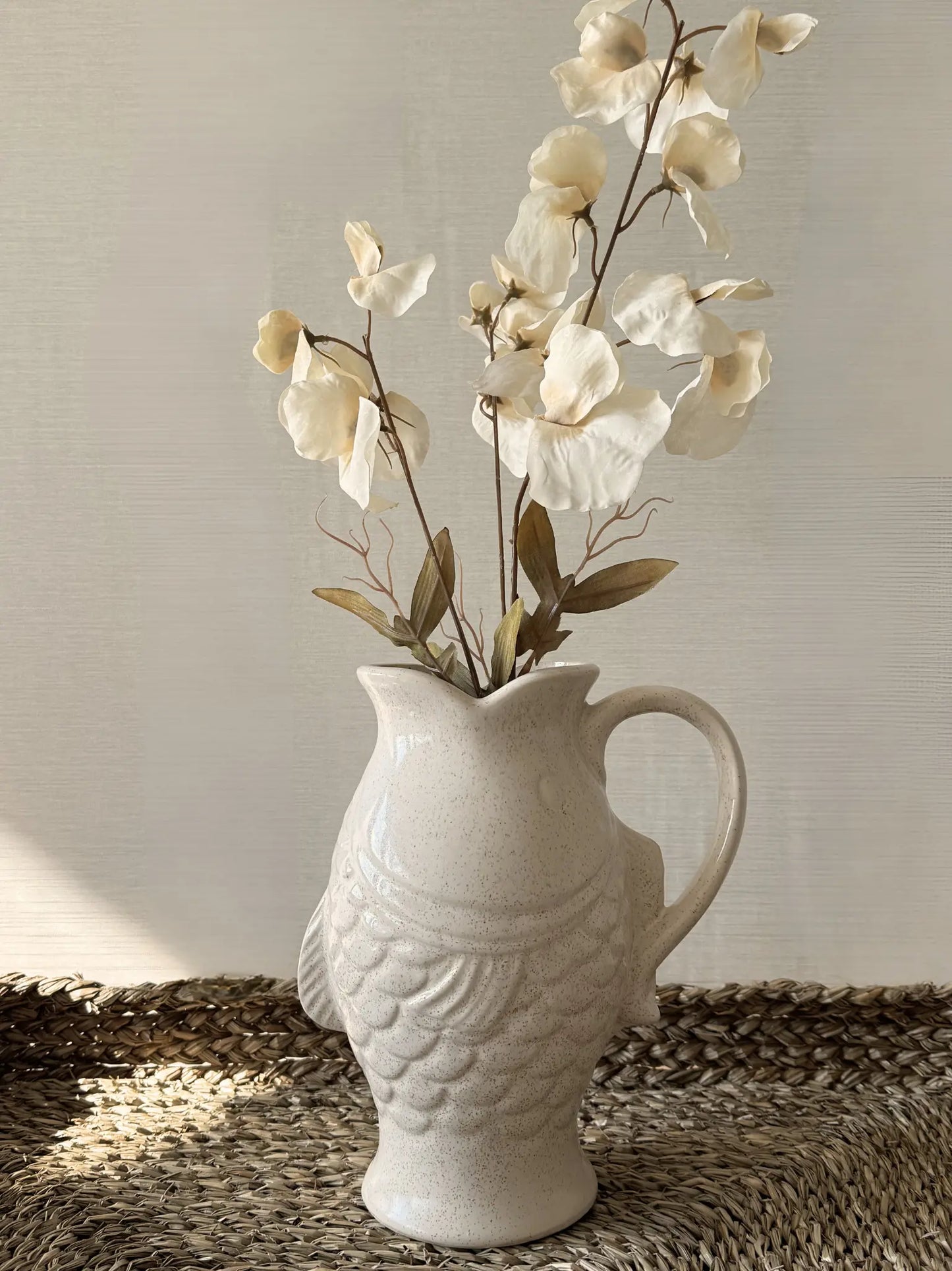 Vaas vis beige