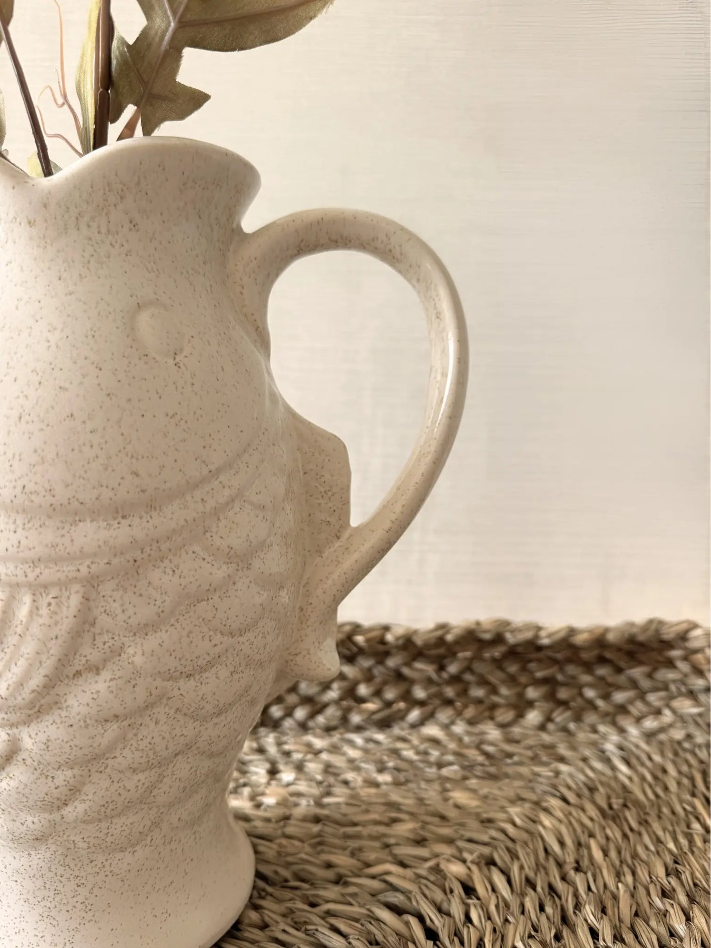 Vaas vis beige